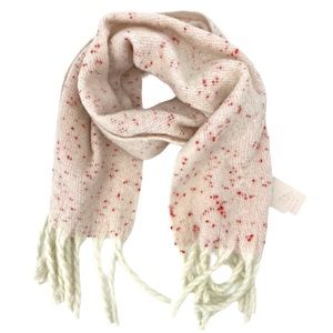 NEW LC Lauren Conrad Pink Confetti Knit Scarf